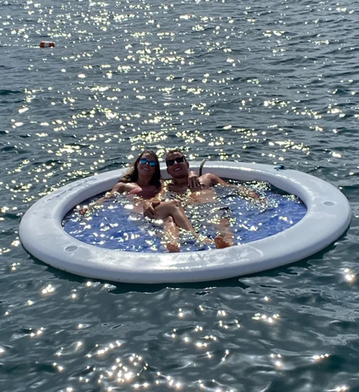 Customized Portable Floating Water Hammock Lounger