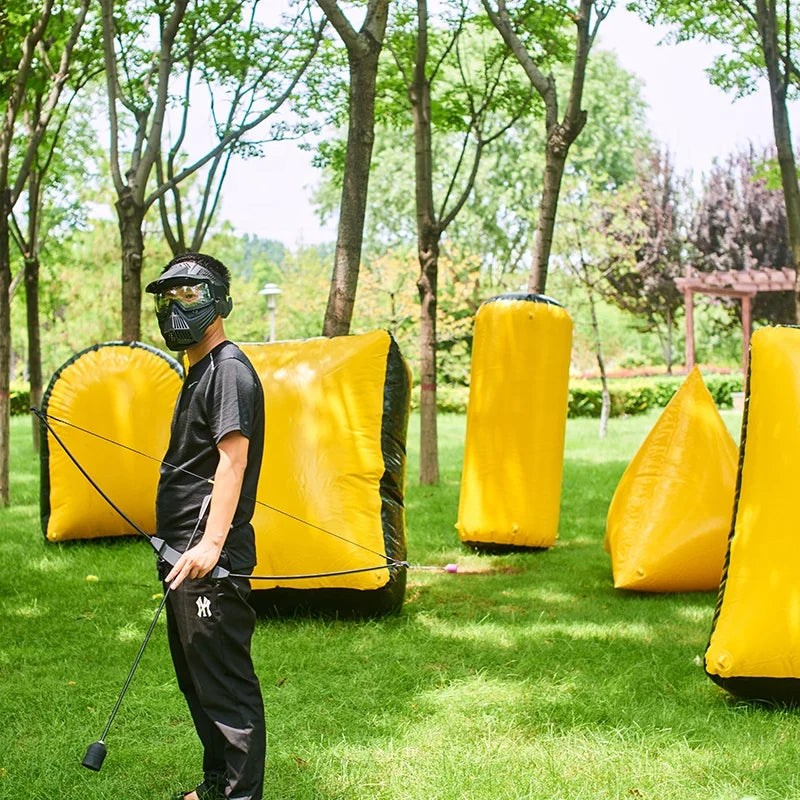 Barrières gonflables pour bunkers de tir à l'arc gonflables
