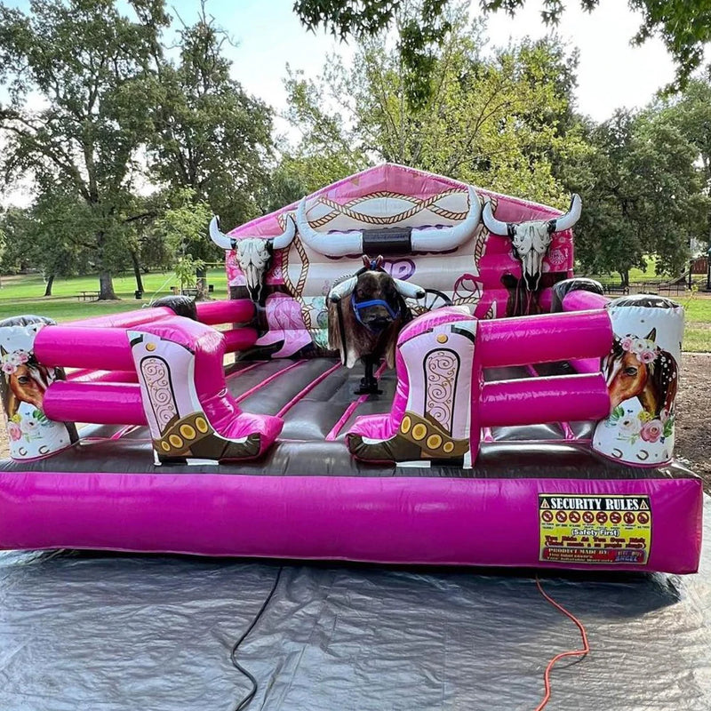 Inflatable Mechanical Bull Ride for Events