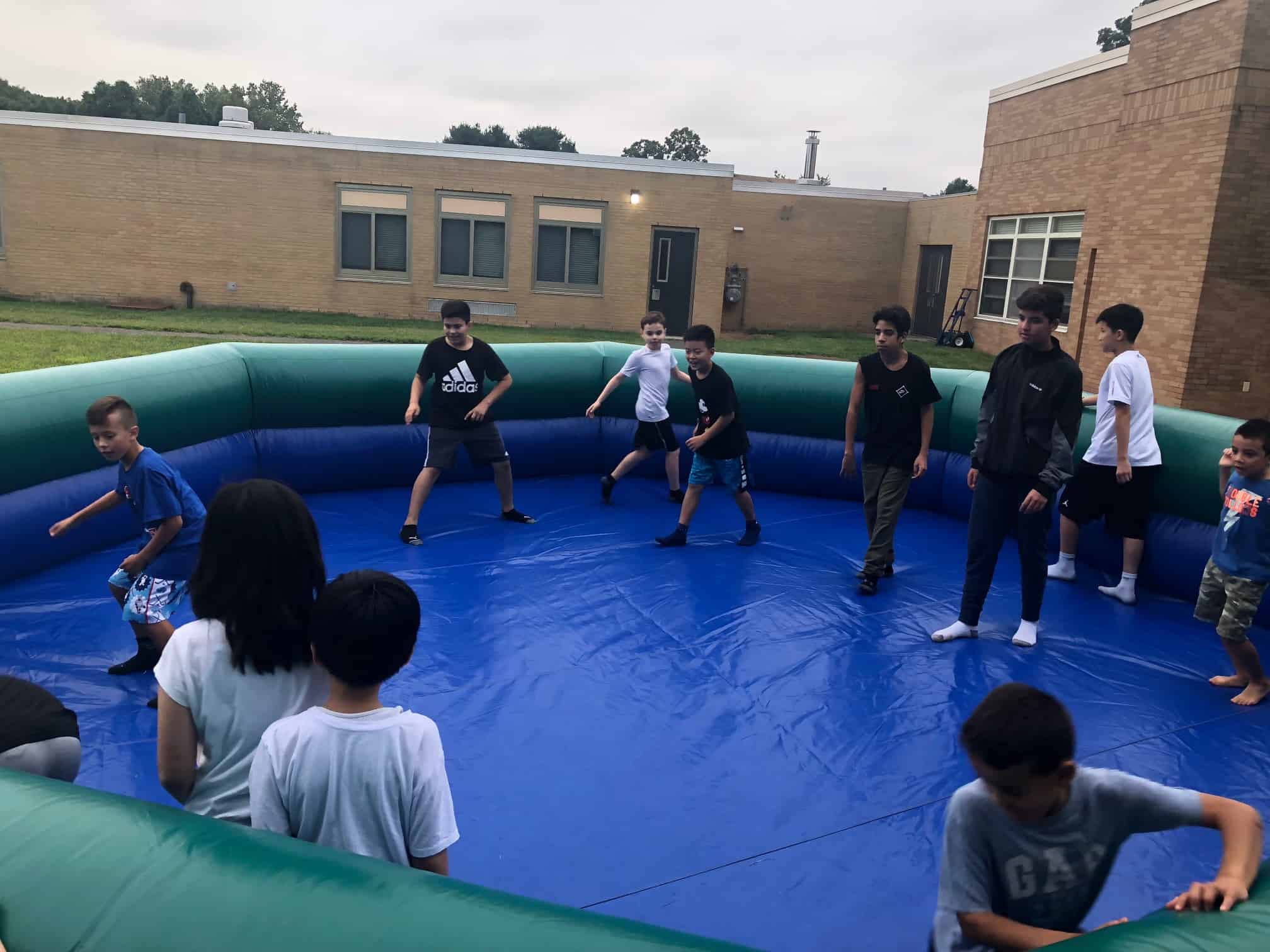 Inflatable Gaga Ball Pit for Backyard Fun