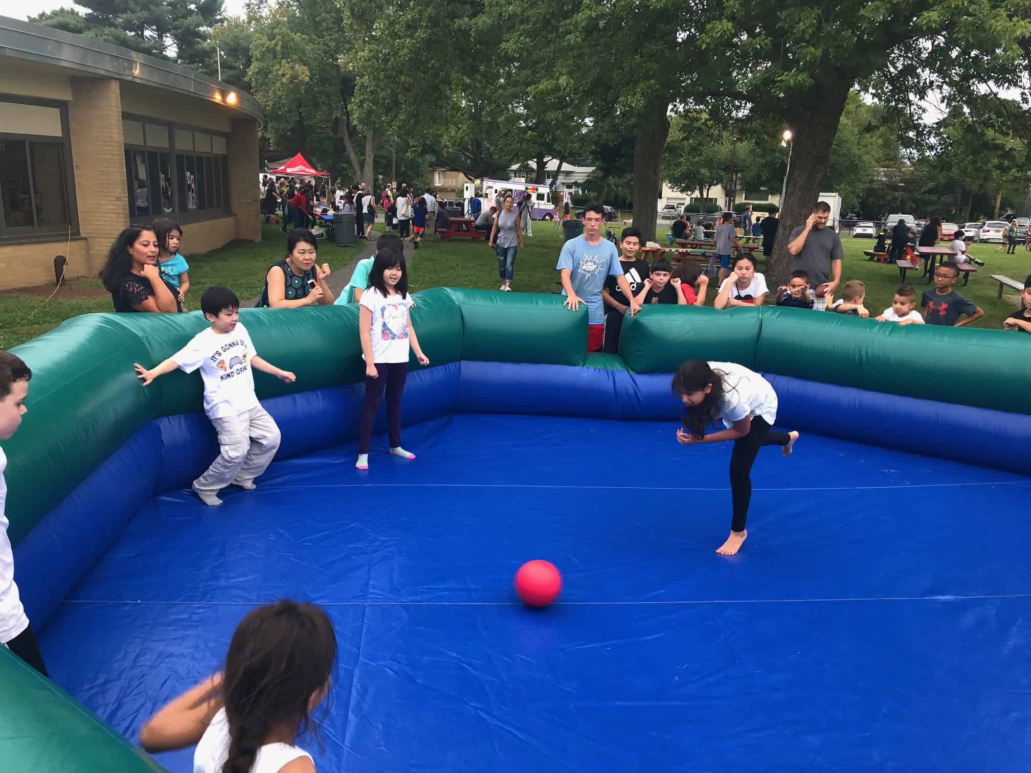 Inflatable Gaga Ball Pit for Backyard Fun