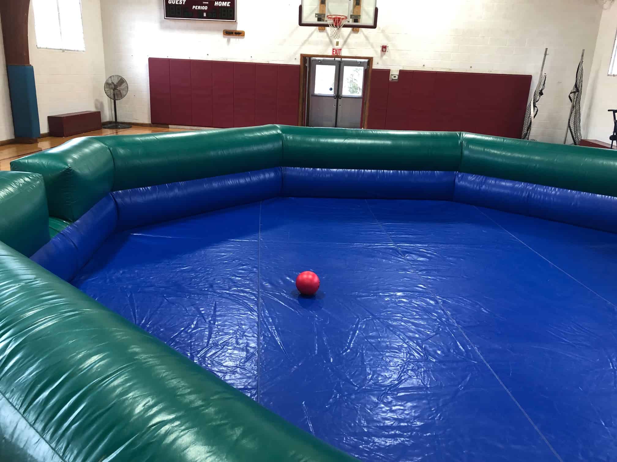 Inflatable Gaga Ball Pit for Backyard Fun