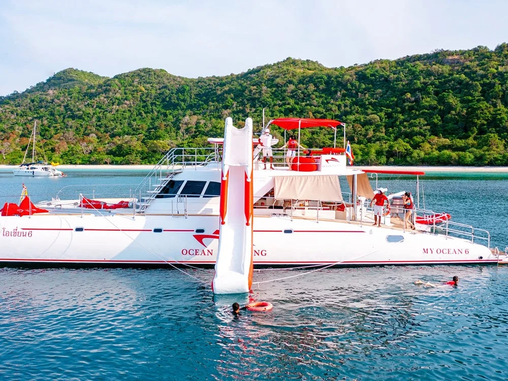 Inflatable Slide for Ultimate Yacht Adventures