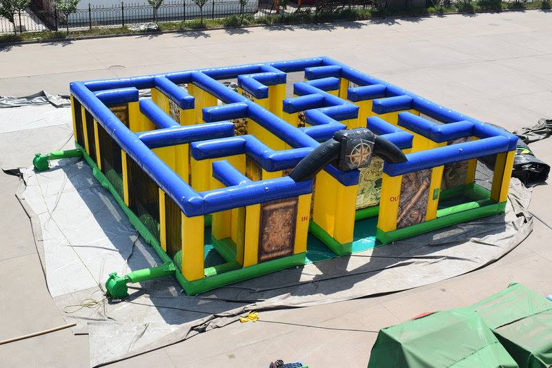 Giant Inflatable Treasure Maze Adventure