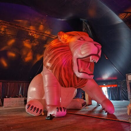 Giant Inflatable Tiger for Event Advertising
