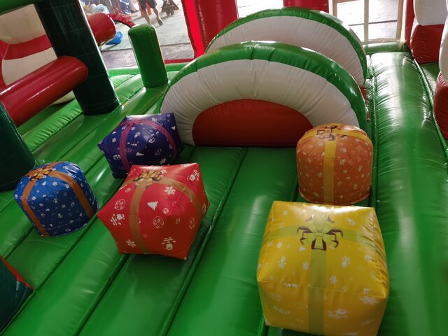 Christmas Inflatable Play Park for Kids