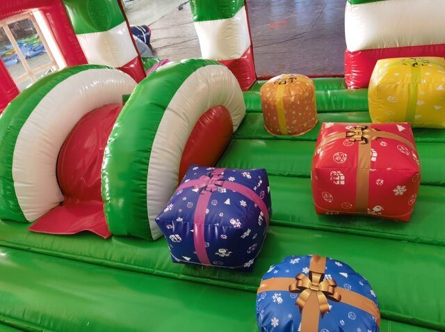 Christmas Inflatable Play Park for Kids