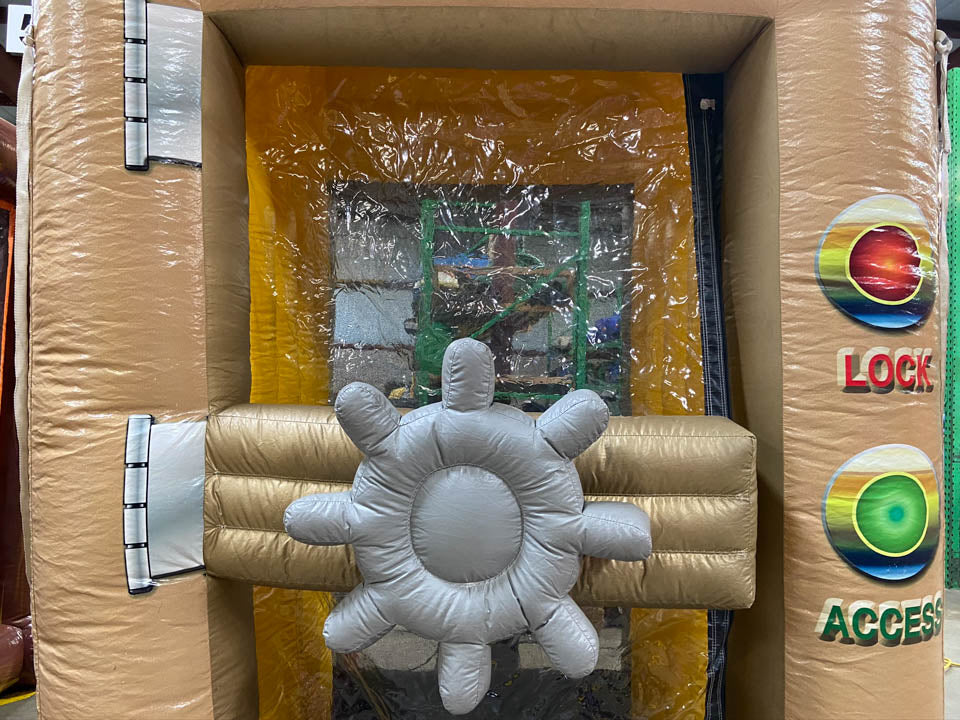 Inflatable Money Machine Cash Cube Game