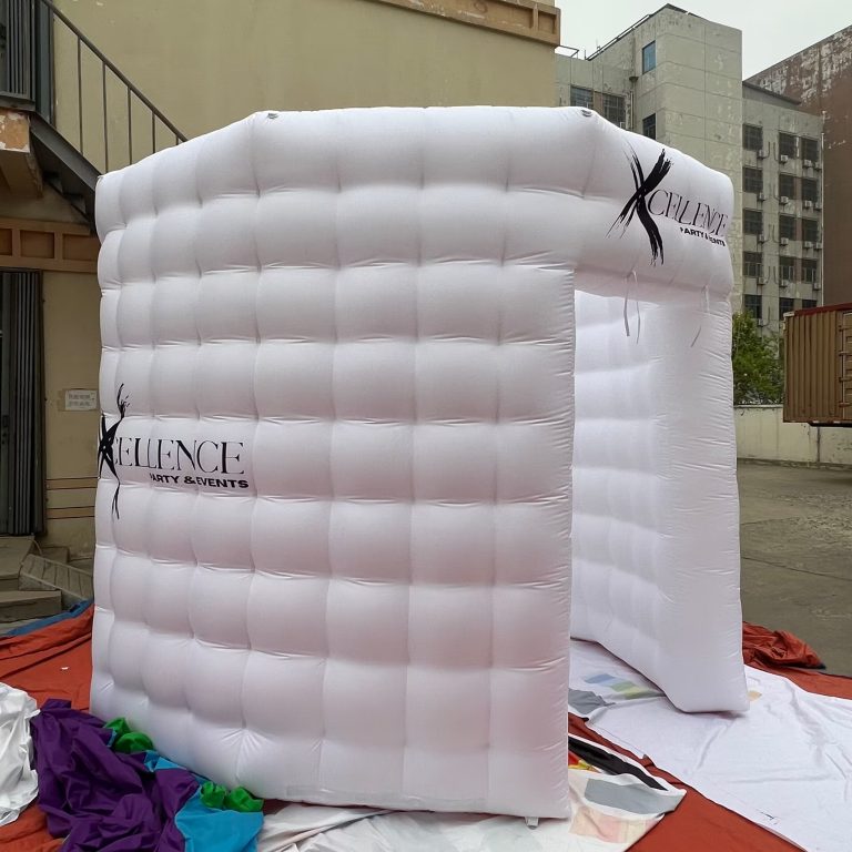 Custom Inflatable Photo Booth with Logo