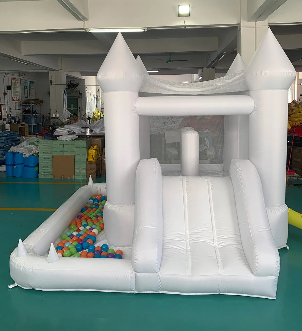 Kids Inflatable Bounce House with Slide