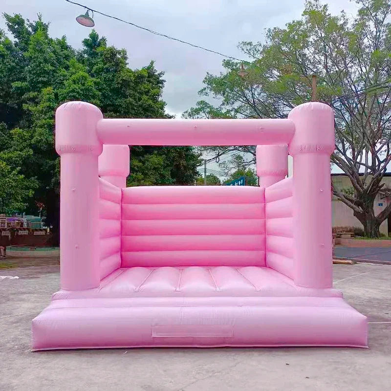Pink Bounce House Inflatable Bouncy Castle