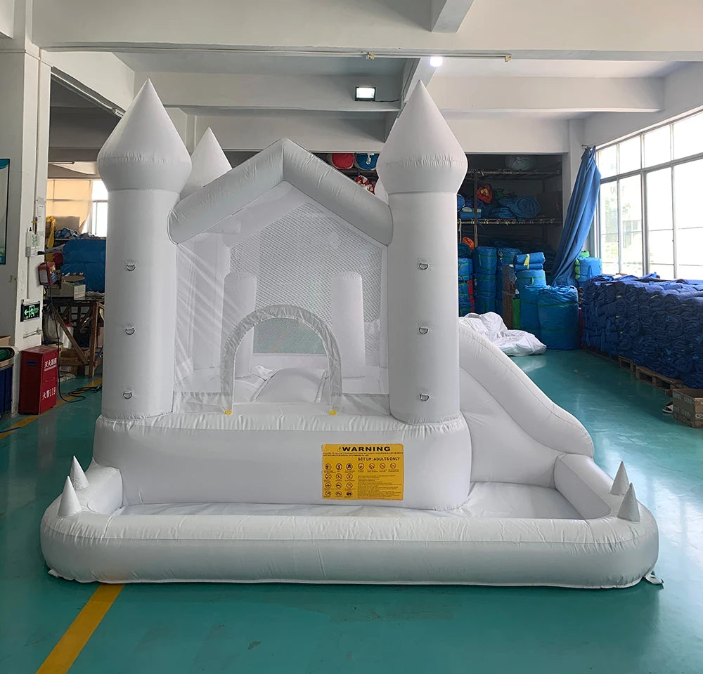 Kids Inflatable Bounce House with Slide