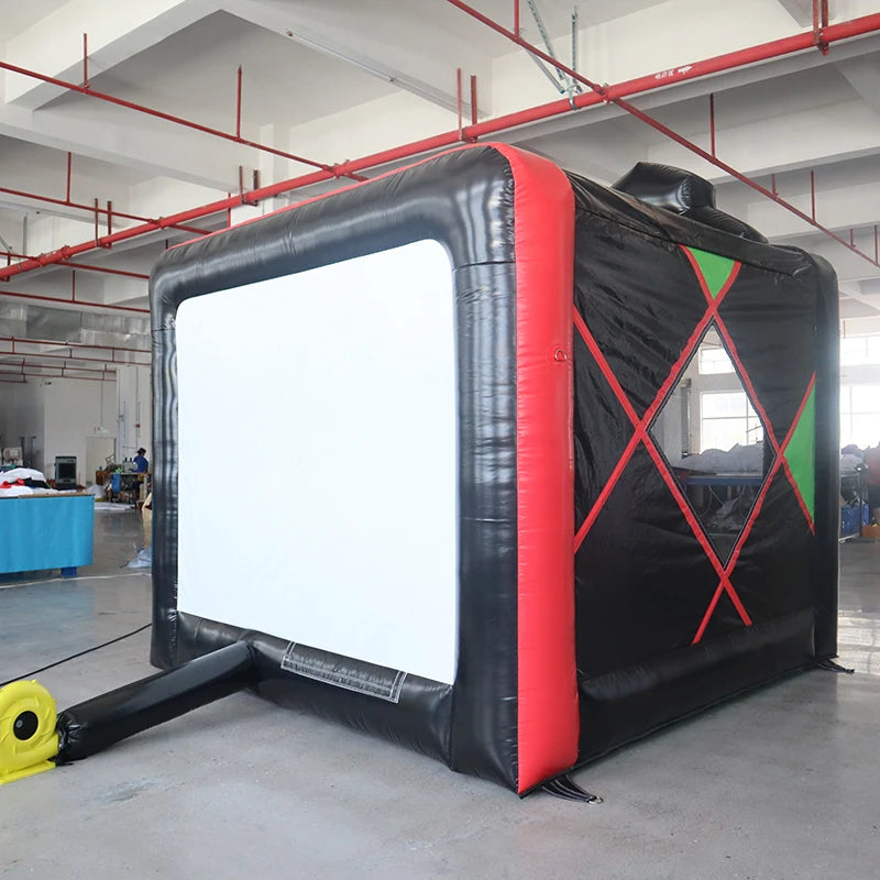 Interactive Inflatable Zombie Axe Throwing Game