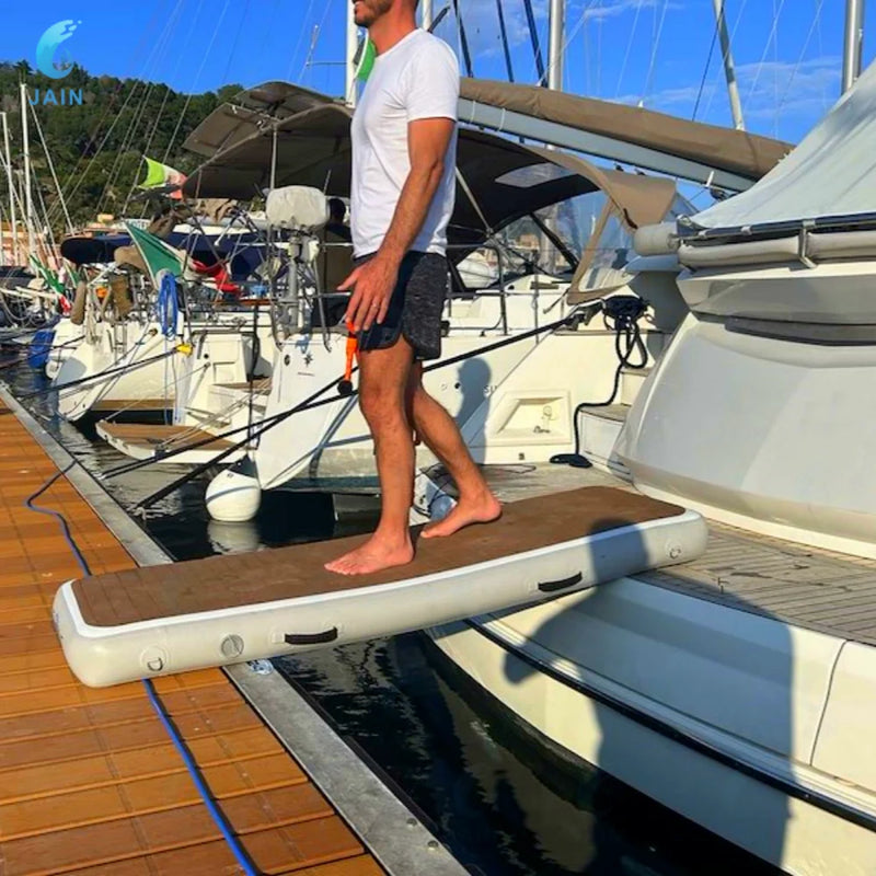 Inflatable Gangway Floating Dock with Non-Slip Surface