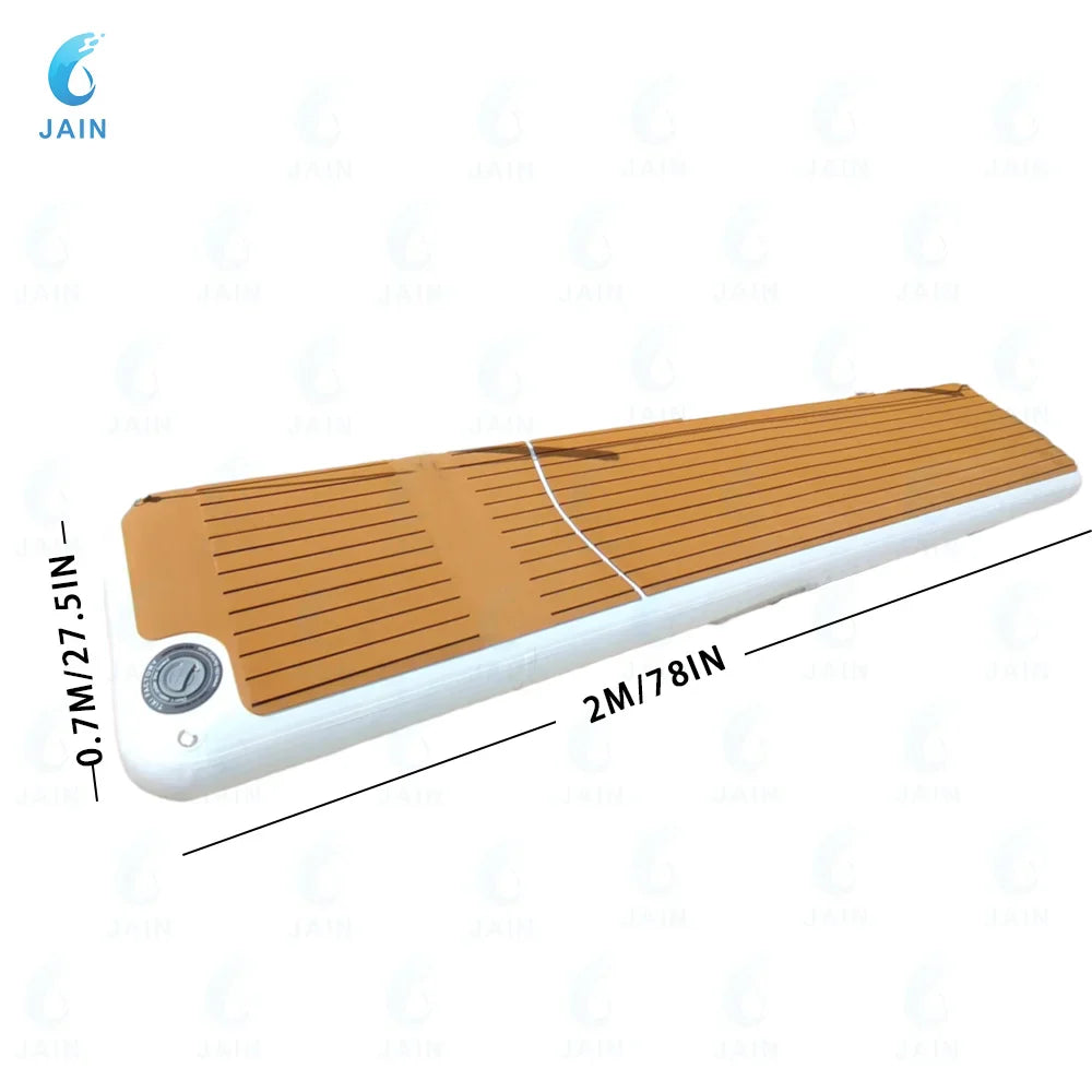Inflatable Gangway Floating Dock with Non-Slip Surface