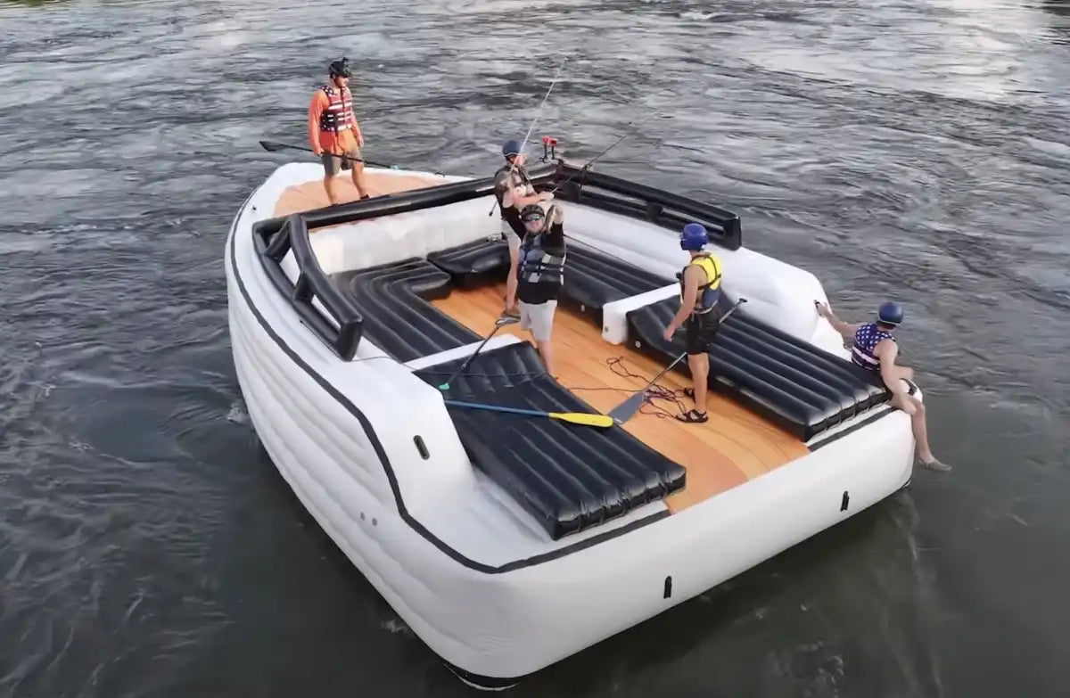Inflatable Luxury Yacht Boat for Ultimate Water Experience