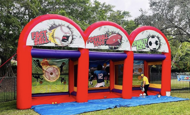 3-in-1 Inflatable Sports Games Set