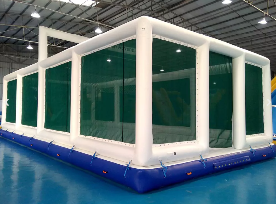 Inflatable Water Volleyball Court for Floating Fun