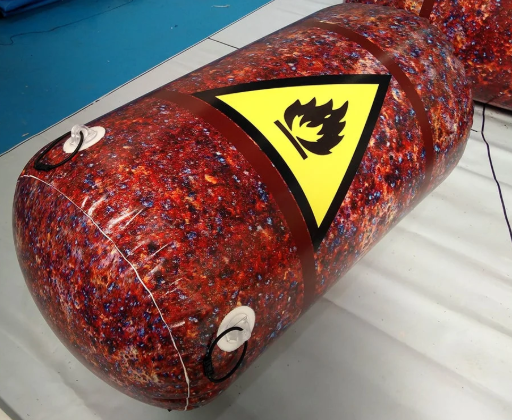 Inflatable Paintball Bunkers for Commercial Events