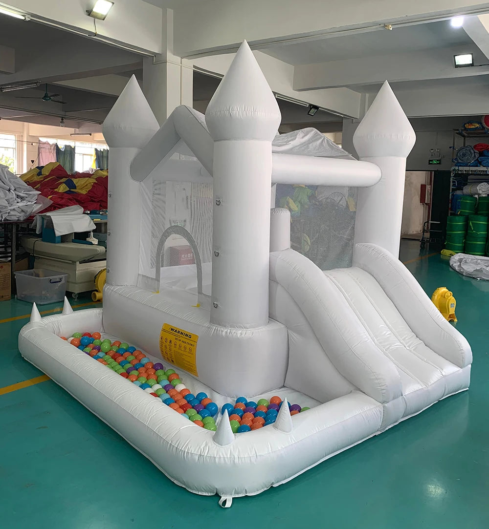 Kids Inflatable Bounce House with Slide