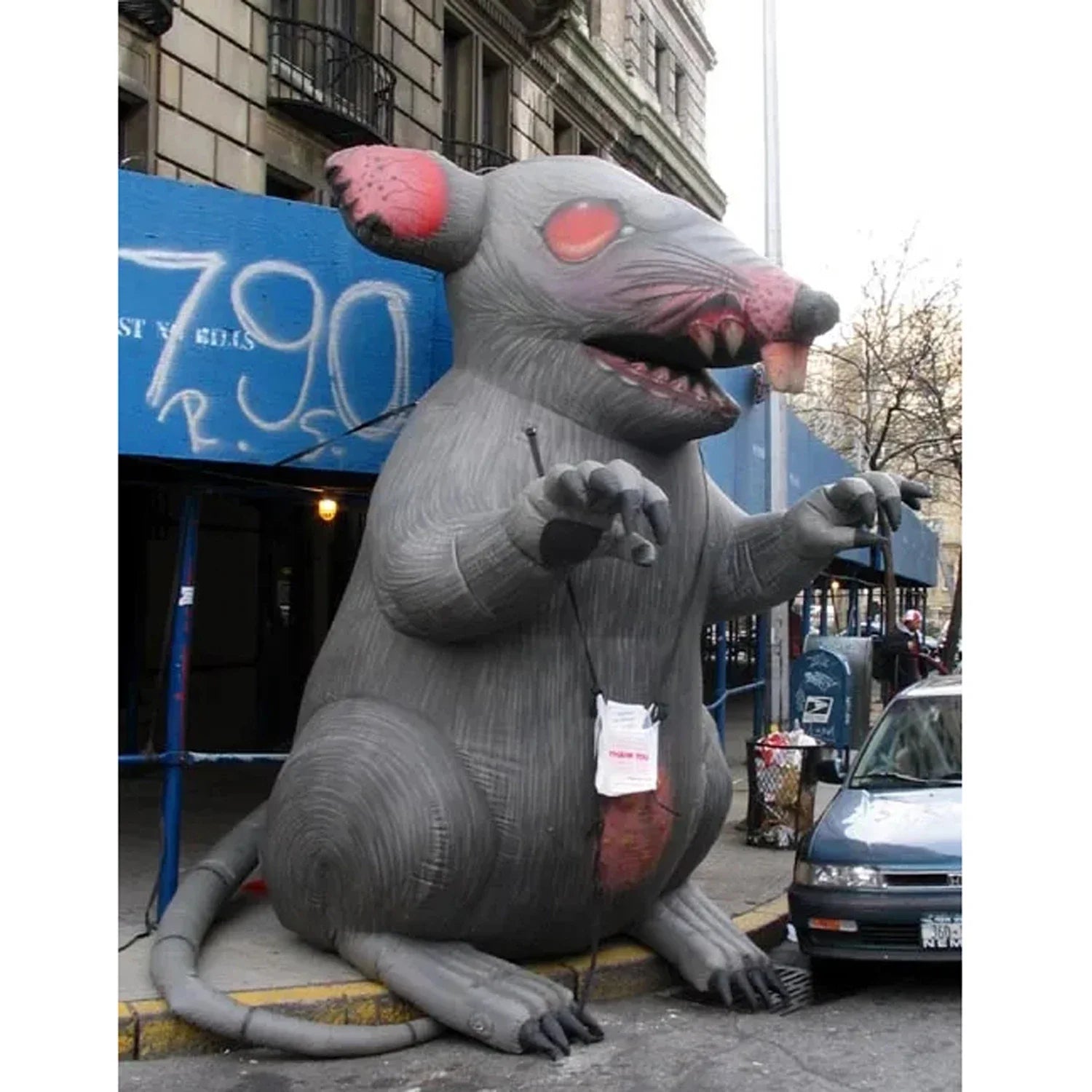Giant Inflatable Rat Mouse With Blower