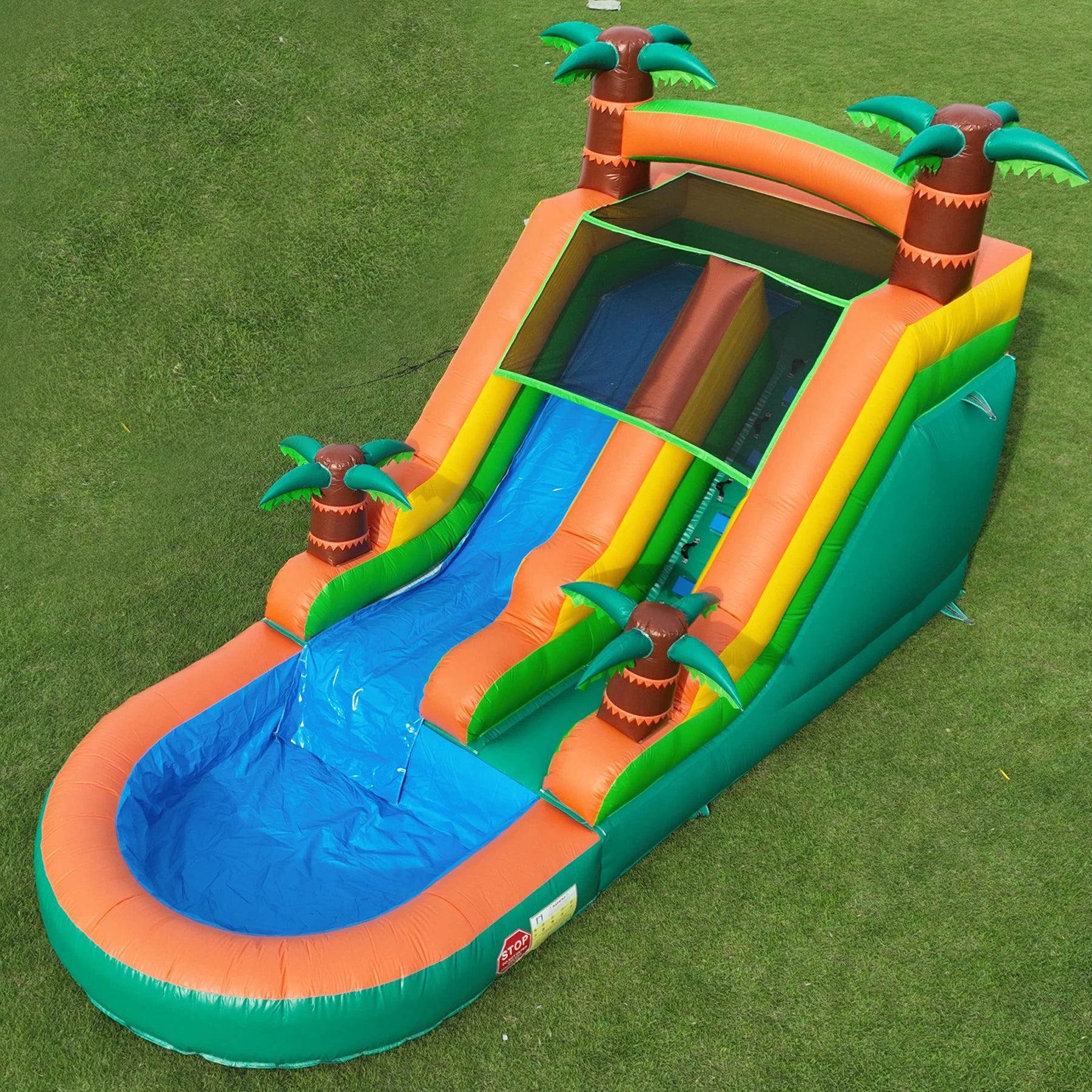 Inflatable Double Slide Water Bounce House