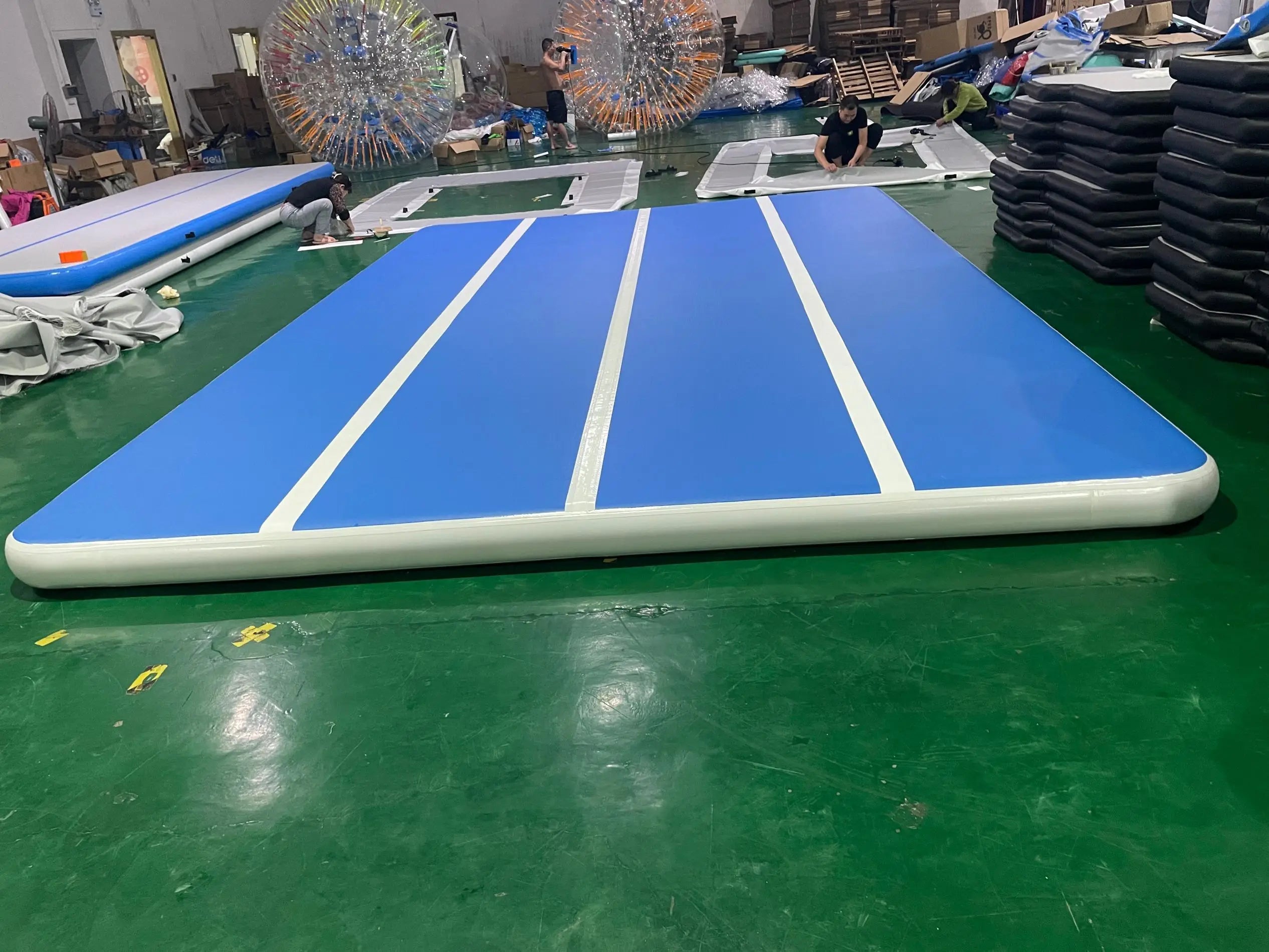Inflatable Gymnastics Air Track Mat with Pump