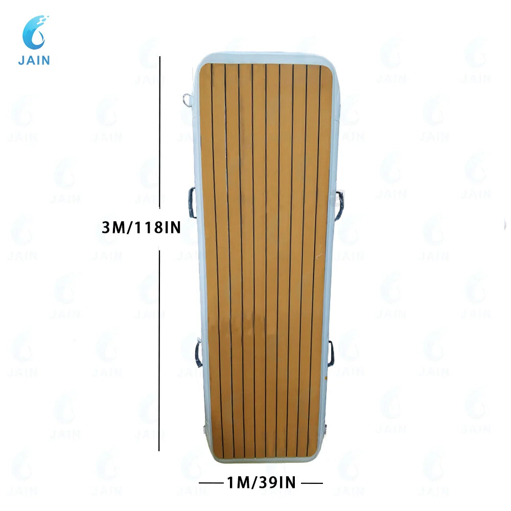 Inflatable Gangway Floating Dock with Non-Slip Surface