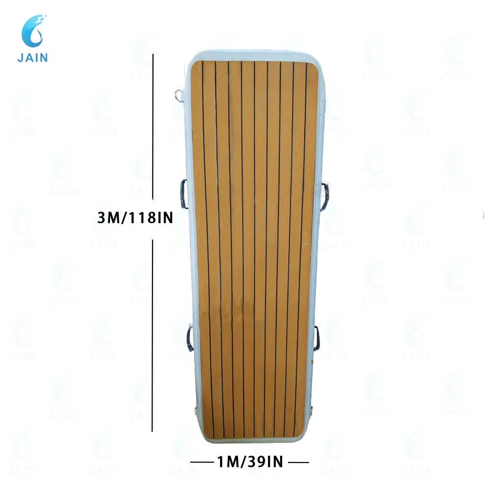 Inflatable Gangway Floating Dock with Non-Slip Surface