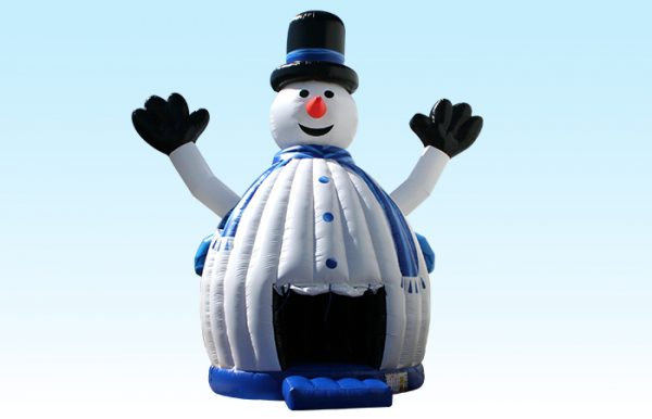 Inflatable Snowman Dome Holiday Attraction