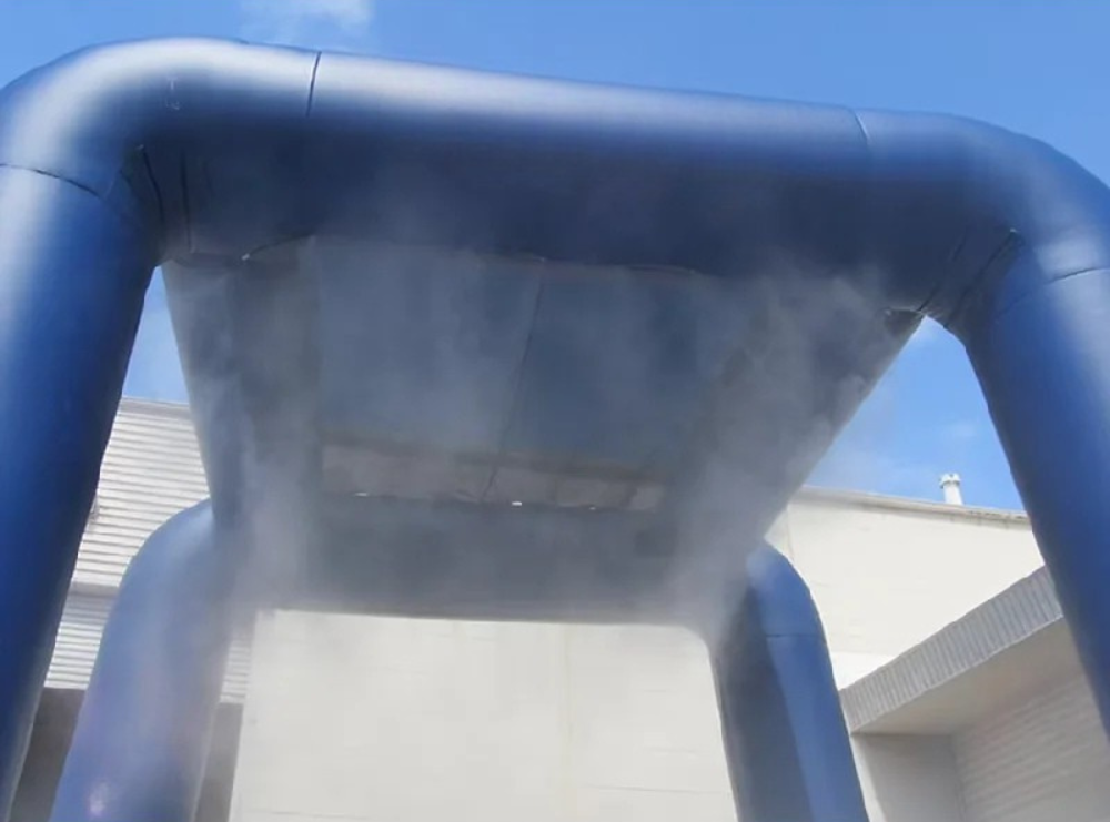 Inflatable Misting Tent for Outdoor Car Wash