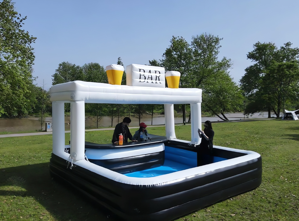Inflatable Pool Bar for Pool Parties and Outdoor Fun