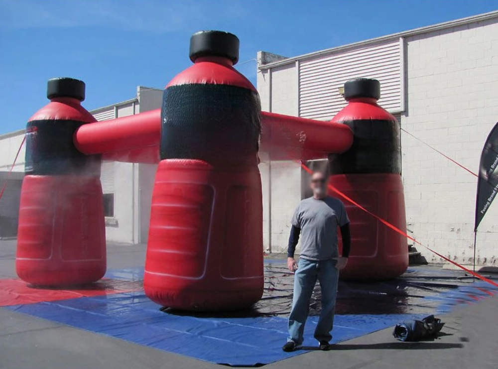 Inflatable Misting Tent with Water System