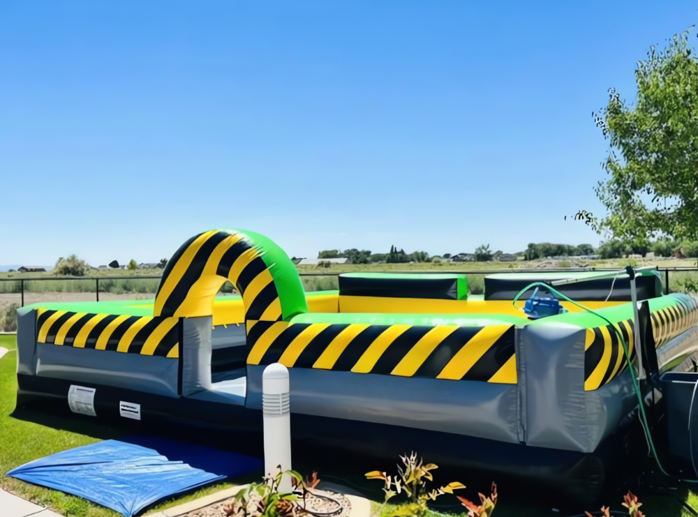 Inflatable Foam Pit for Outdoor Fun
