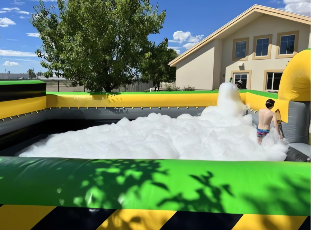 Inflatable Foam Pit for Outdoor Fun