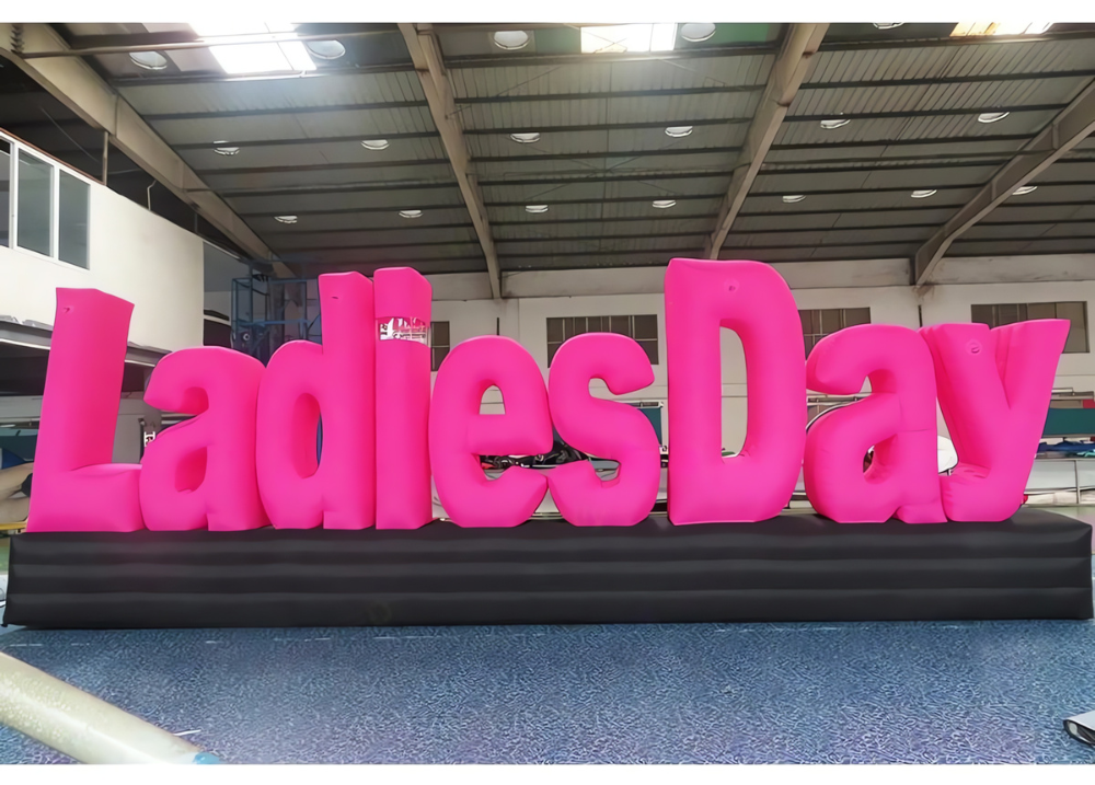 Custom Inflatable Logo Board with Letters