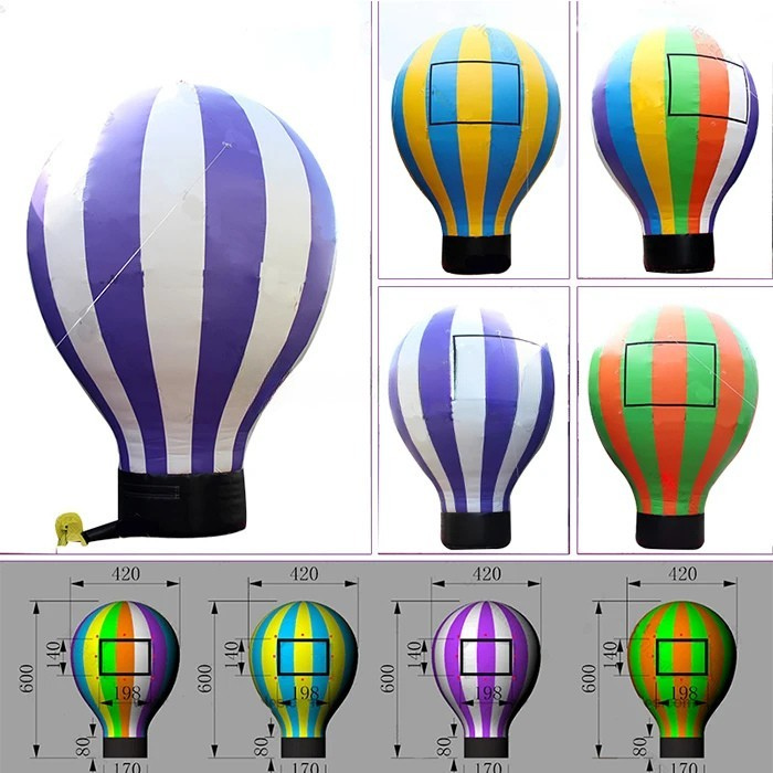 Inflatable Ground Hot Air Balloon for Outdoor Promotion