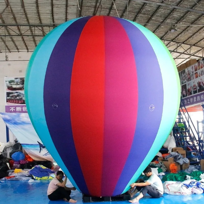 Riesiger aufblasbarer Heißluftballon für Werbung