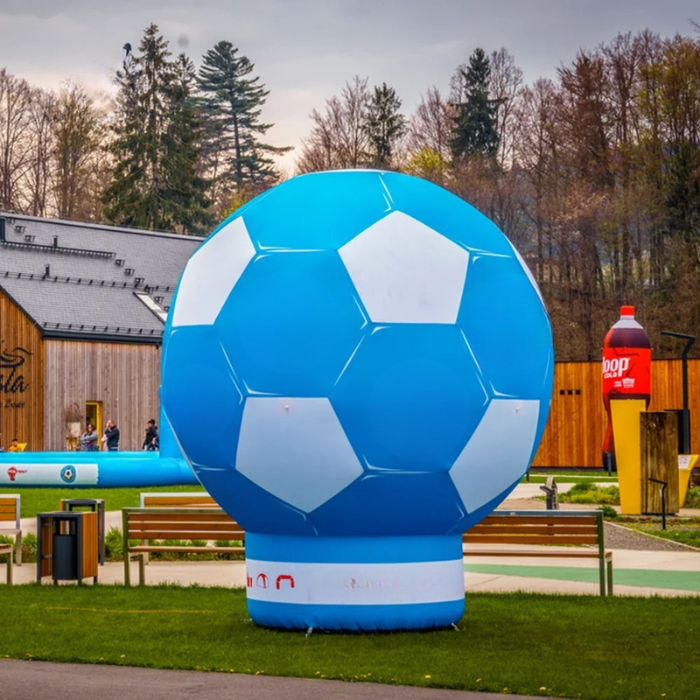 Aufblasbarer Heißluftballon für Außenwerbung