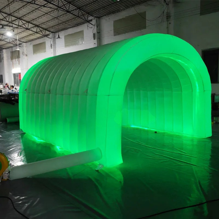 Giant Inflatable Sports Tunnel with LED Lights