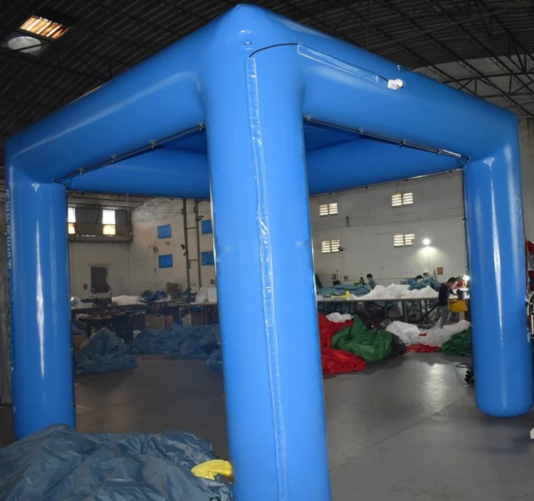 Aufblasbarer Sprühtunnel Sport für Event-Kühlzelt