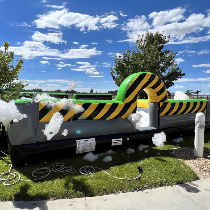 Inflatable Foam Pit for Outdoor Fun