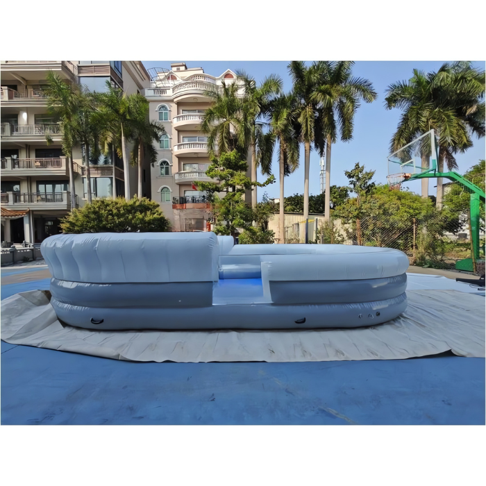 Inflatable Bouncing Sofa Lounger for Pool or Lake