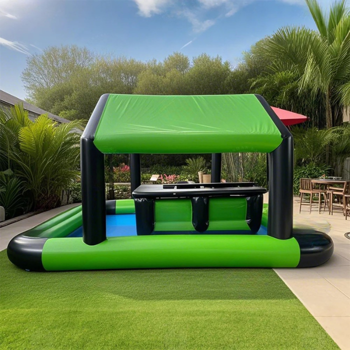Commercial Grade PVC Inflatable Pool Bar for Adults