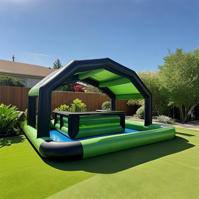 Commercial Grade PVC Inflatable Pool Bar for Adults