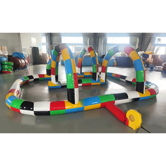 Inflatable Bumper Car Track Venue for Kids