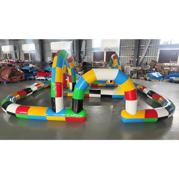 Inflatable Bumper Car Track Venue for Kids