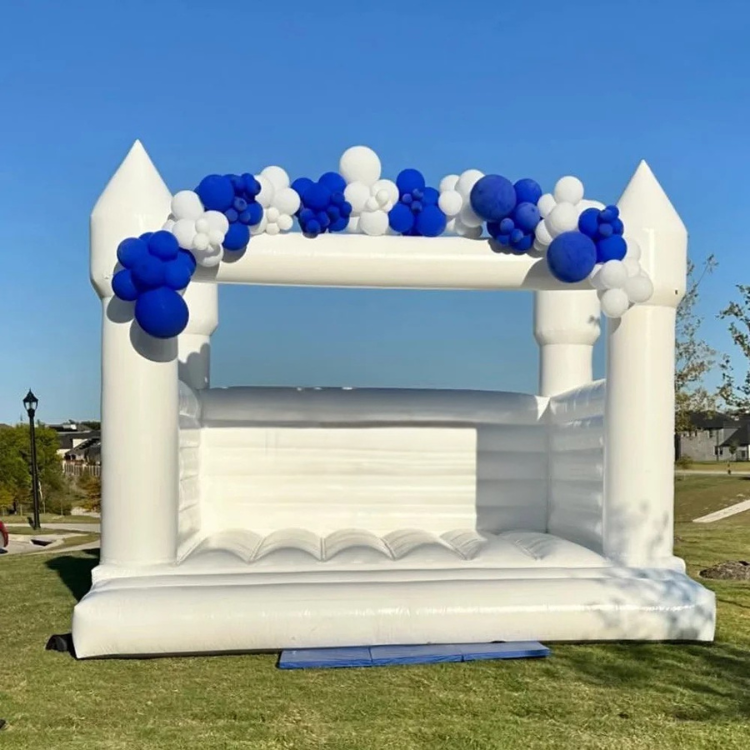 Inflatable Castle with Double Slides for Weddings