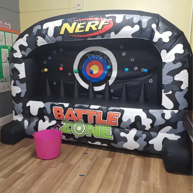 Inflatable Shooting Range Nerf Target Game