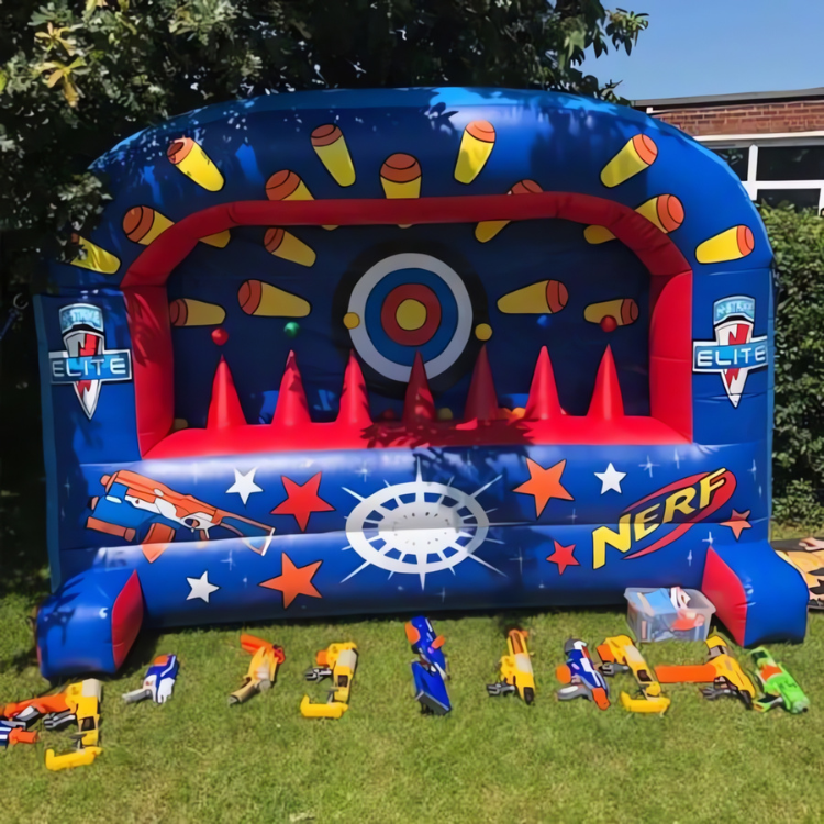 Inflatable Shooting Range Nerf Target Game